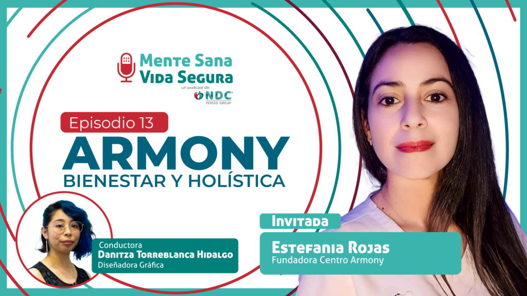 Únete a Danitza Torreblanca en este episodio de "Mente Sana Vida Segura" , donde entrevistamos a Estefanía Rojas, Fundadora de Centro Armony, donde nos explicara las bondades de el bienestar y la holística para nuestro cuerpo y alma.